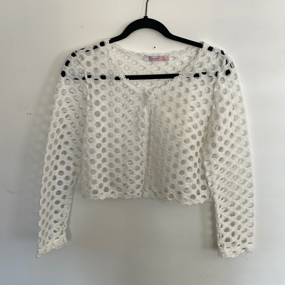 Open Lace Shrug